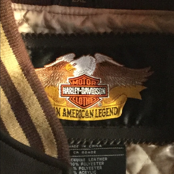 Harley Davidson leather jacket - Picture 2 of 4